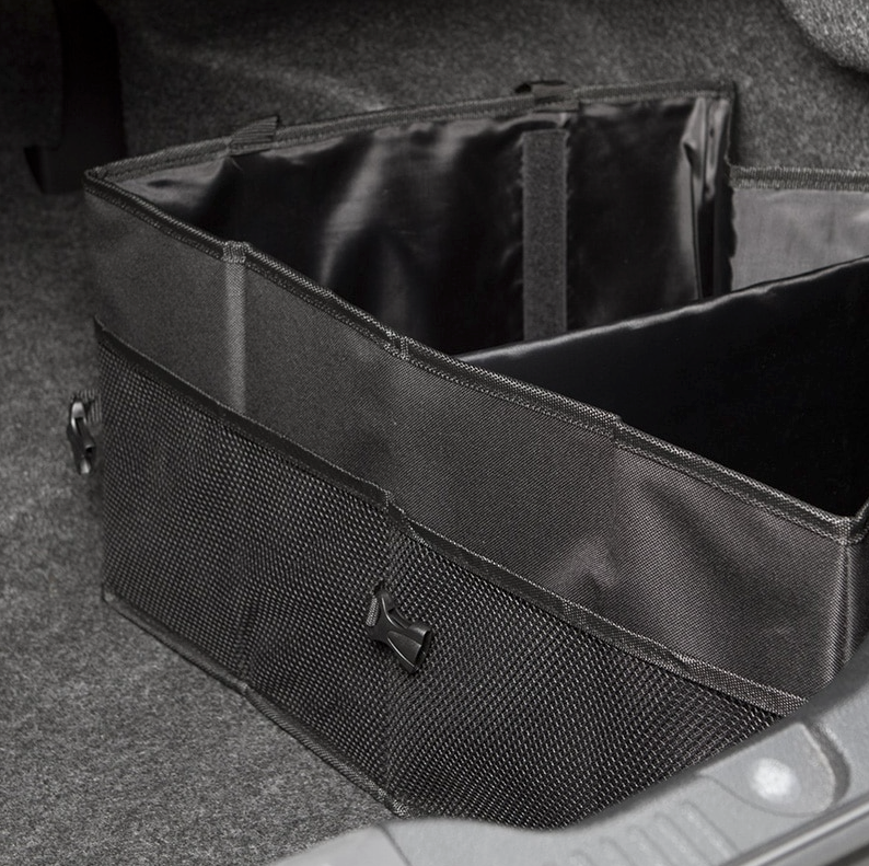 Foldable Trunk Cargo Organizer – 40L Heavy-Duty