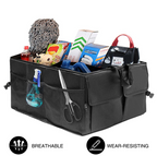 Foldable Trunk Cargo Organizer – 40L Heavy-Duty