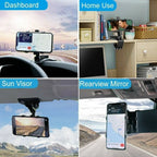 Universal Car Phone Mount – Dashboard Clamp Holder
