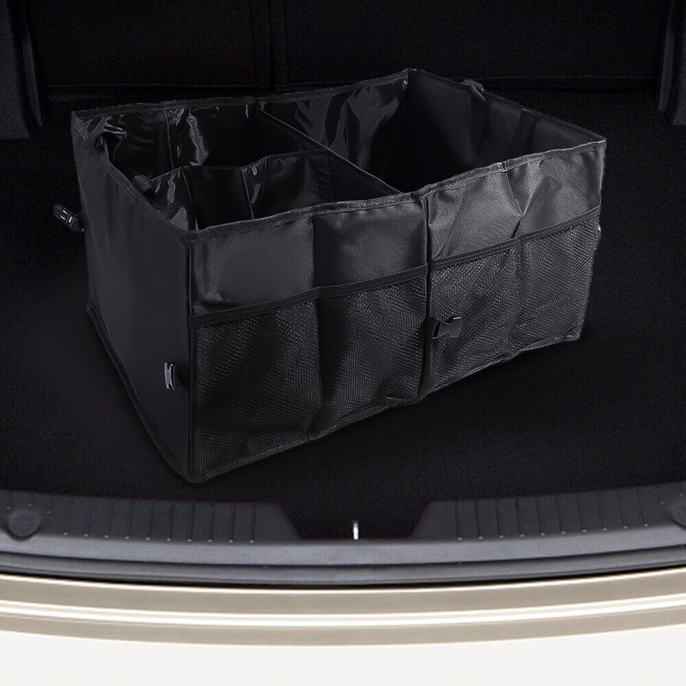 Foldable Trunk Cargo Organizer – 40L Heavy-Duty