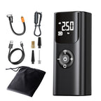Portable Tire Inflator – 80W Wireless Air Pump
