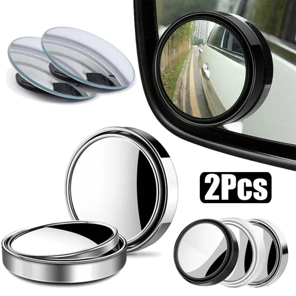Adjustable Blind Spot Mirrors – 2-Piece Set