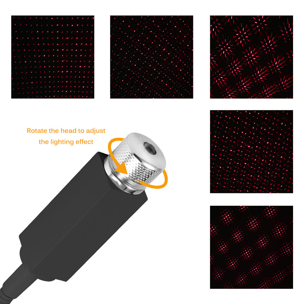 Starry Sky Car Roof Light Projector