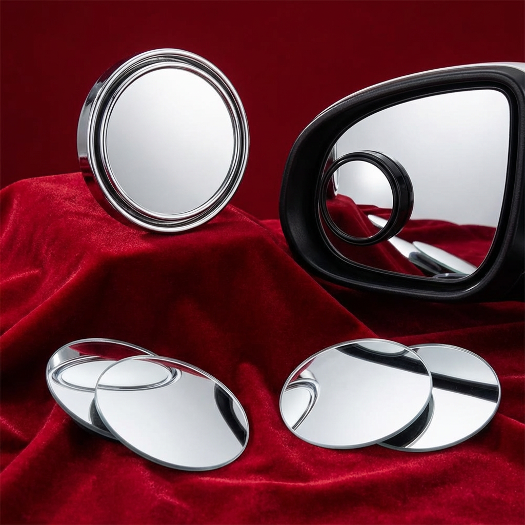 Adjustable Blind Spot Mirrors – 2-Piece Set